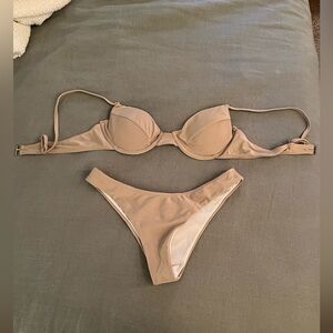 Beige bikini